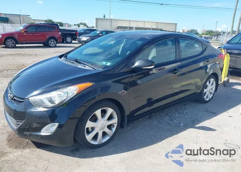 2013 Hyundai Elantra Limited из США, поврежденный, VIN 5NPDH4AE6DH311209